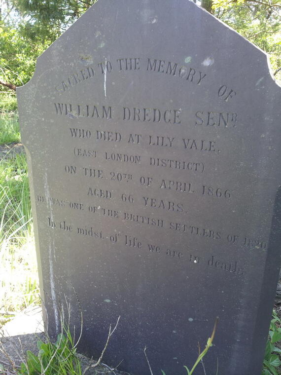 DREDGE William -1866