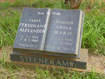 STEENEKAMP Ferdinand Alexander 1924-1986 & Anna Marie 1922-2012
