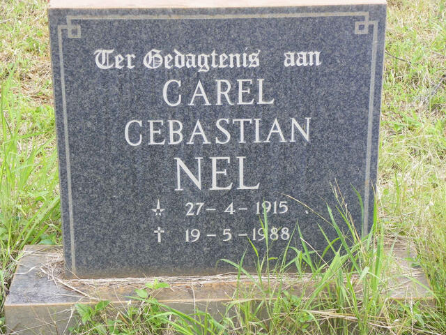 NEL Carel Cebastian 1915-1988