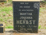 HERBST Martha Johanna 1911-1992