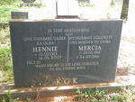 KOK Hennie 1913-2003 & Mercia 1912-1990