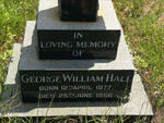 HALL George William 1877-1956