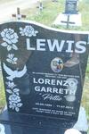 LEWIS Lorenzo Garreth 1989-2015