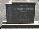 FREESE Hildegard nee THÖLE 1910-1998
