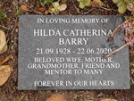 BARRY Hilda Catherina 1928-2020