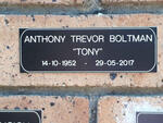 BOLTMAN Anthony Trevor 1952-2017