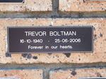 BOLTMAN Trevor 1940-2006
