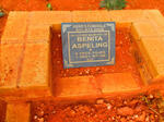 ASPELING Benita 1954-2021