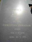 MASSYN  Christiaan Barnard 1896-1978