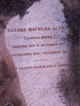 TOIT Susara Mathilda, du nee BRINK 1865-1891 