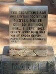MAREE Hester 1934-1942