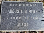 MEIER Auguste B. 1899-1966