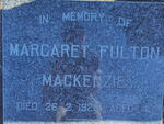 MACKENZIE Margaret Fulton -1926