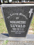 LUVALO Nomawethu 1950-1982