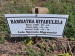 BAMBATHA Siyabulela 1999-2021