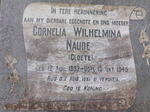 NAUDE Cornelia Wilhelmina nee CLOETE 1893-1945