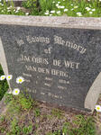 BERG Jacobus de Wet, van den 1894-1963