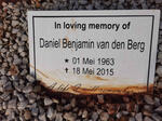 BERG Daniel Benjamin, van den 1963-2015