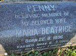 PENNY Maria Beatrice 1896-1968