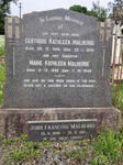 MALHERBE Gertrude Kathleen 1888-1945 :: MALHERBE Marie Kathleen 1926-1944