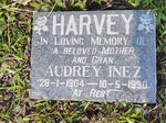 HARVEY Audrey Inez 1904-1990