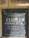 STADLER Andries Petrus 1945-2018