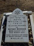 BERMAN Esther 1917-1927