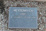 HEYDENRYCH Hendrik Andries 1890-1960 & Johanna Barendina 1896-1993 :: HEYDENRYCH Eric 1923-1994