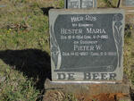 BEER Pieter W., de 1897-1968 & Hester Maria 1904-1960