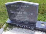 TYATYAM Nontsapho Martha 1918-1986