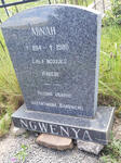 NGWENYA Minah 1914-1986