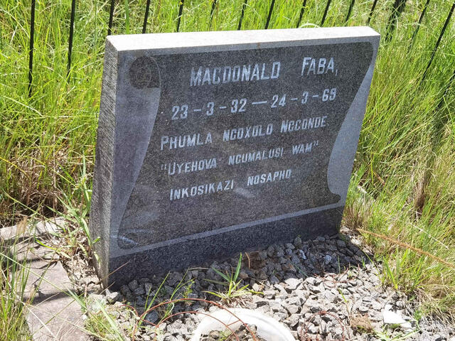 FABA Macdonald 1932-1969