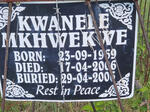 MKHWEKWE Kwanele 1969-2006