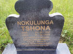 TSHONA Nokulunga 1957-2009