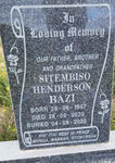 BAZI Sitembiso Henderson 1947-2020