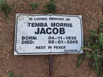 JACOB Temba Morris 1838-2005