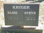 KRUGER Steve 1932-2021 & Elsie 1932-2004