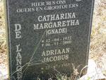 LANGE Adriaan Jacobus, de 1923- & Catharina Margaretha 1922-2000