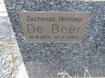 BEER Zacharias Hofmeyr, de 1923-2002