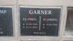 GARNER F.J. 1948-2020 & H. 1949-