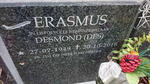 ERASMUS Desmond 1949-2018