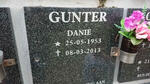 GUNTER Danie 1953-2013