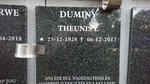 DUMINY Theunis L. 1928-2017