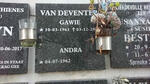 DEVENTER Gawie, van 1961-20?? & Andra 1962-