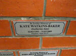 BAKER Kate, WATKINS- 1991-2009