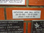 BALL Catherine Jane 1901-2009