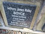 BOYCE Anthony James Ridley 1955-2013