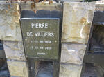 VILLIERS Pierré, de 1958-2020