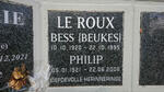 ROUX Philip, le 1921-2008 & Bess BEUKES 1920-1995