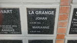 GRANGE Johan, le 1942- & Marianne 1949-